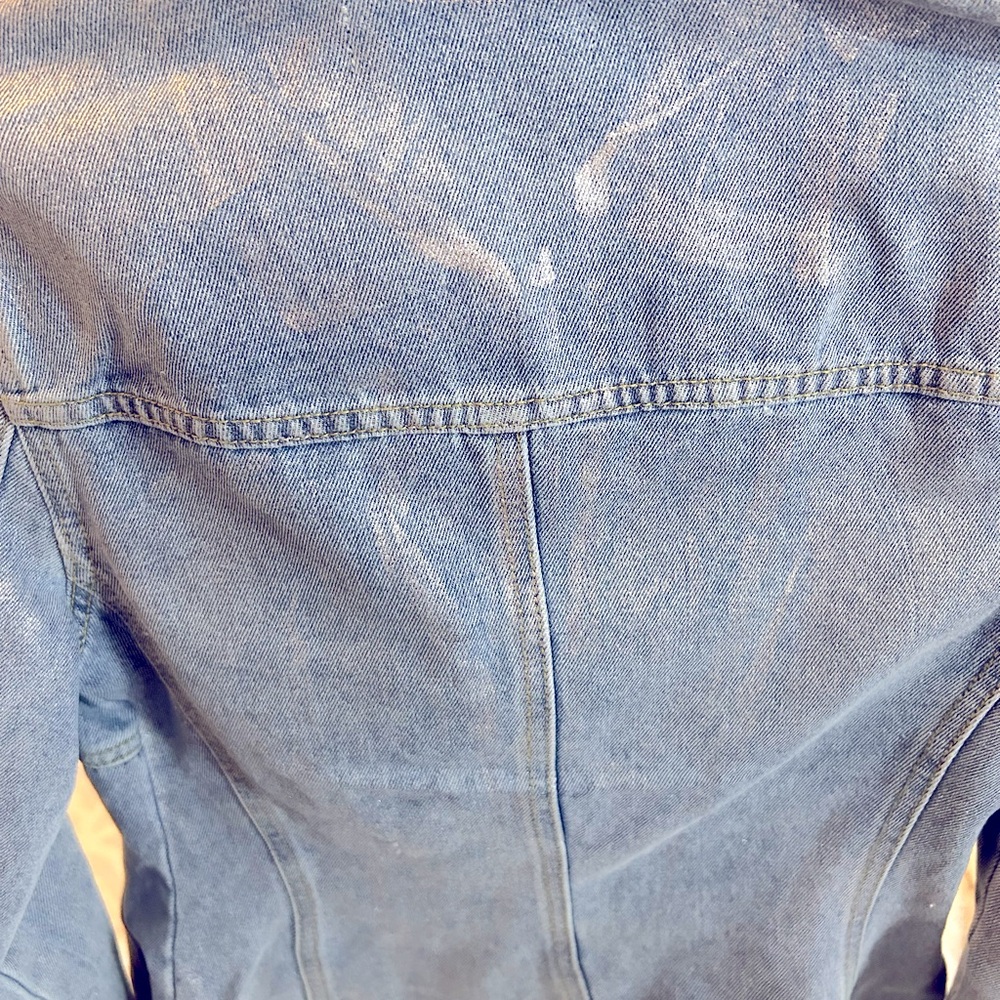 BLANK NYC Metallic Coated Jacket - Picture 4 of 4